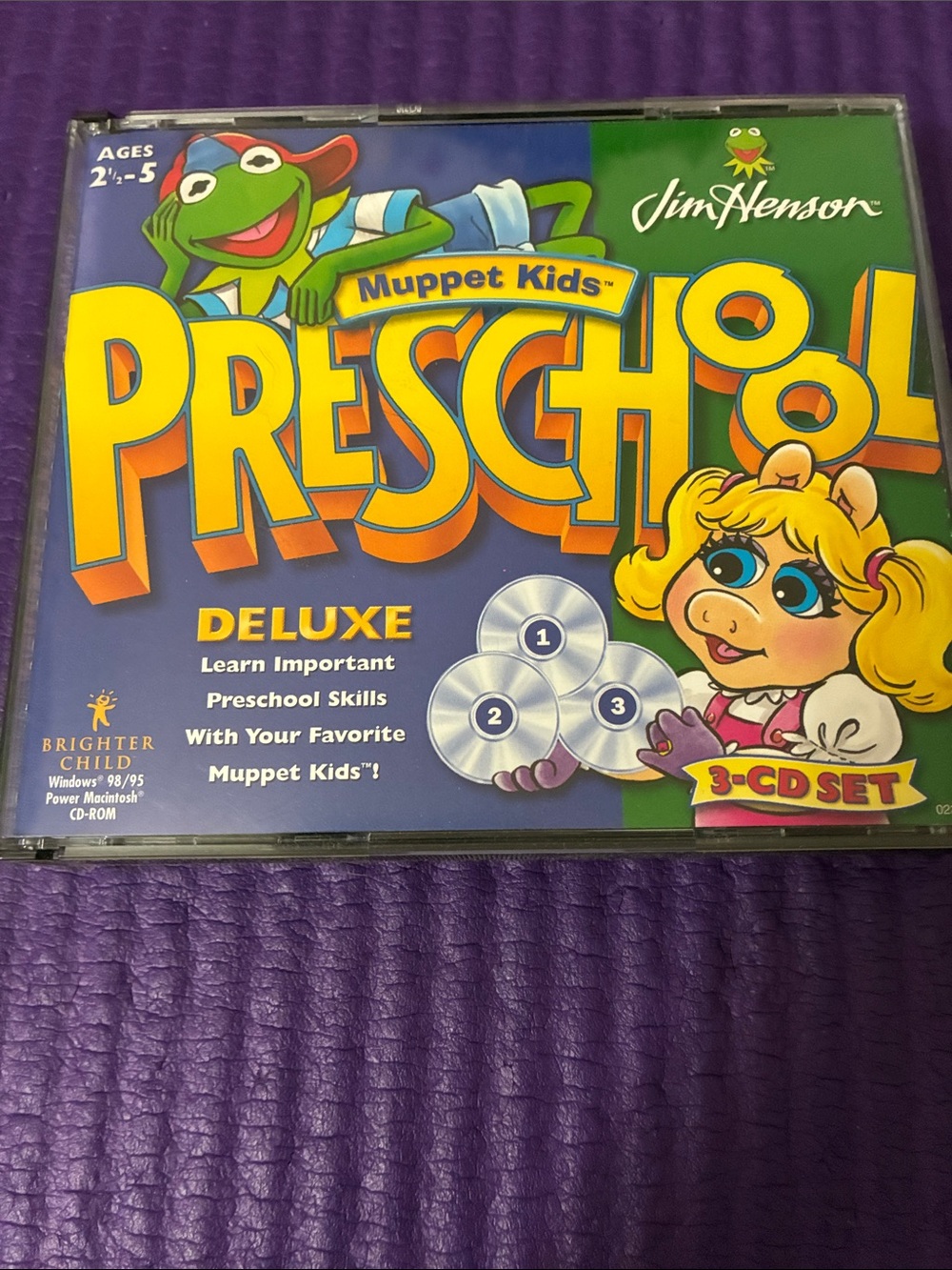 Muppet Kids🥳HP🥳Preschool Deluxe 3-CD Set